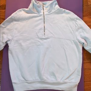 brandy melville quarter-zip